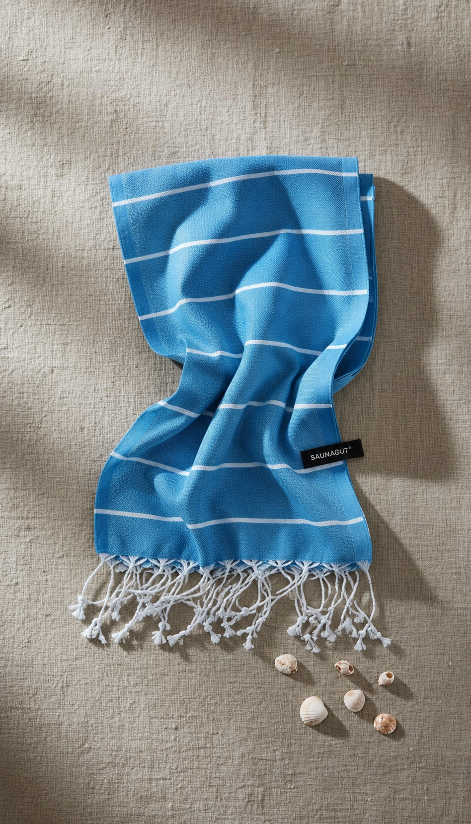 Pestemals/Sauna/Hamamtuch, Liegetuch, Strandtuch, Saunakilt Premium, 100 x 180 cm